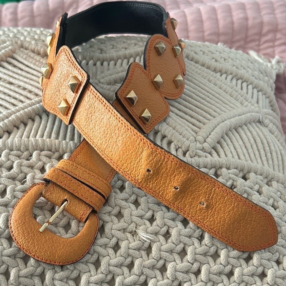 ✌️4 for $20✌️ Studded leather belt - Picture 2 of 15